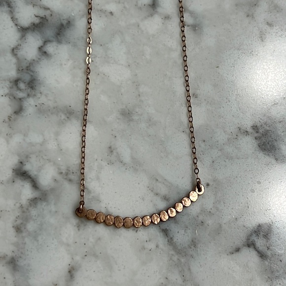 Mint and Birch Godess Rose Gold Necklace - Picture 1 of 6